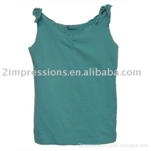 Lady's tank top, ladies cotton top, fashion top